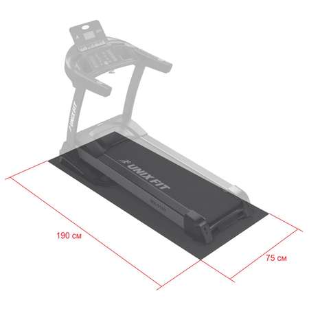 Коврик для кардиотренажеров UNIX Fit 190/75