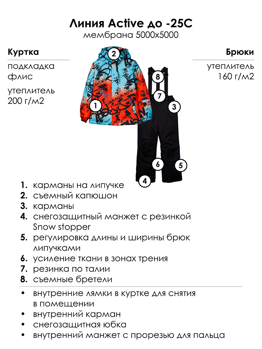 Куртка и брюки PlayToday 32411018 - фото 8