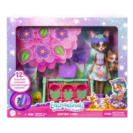 Кукла мини Enchantimals Best Friends Корги Криция