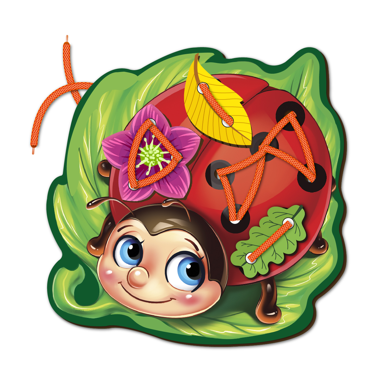 Игрушка PREZENT шнуровка - фото 1