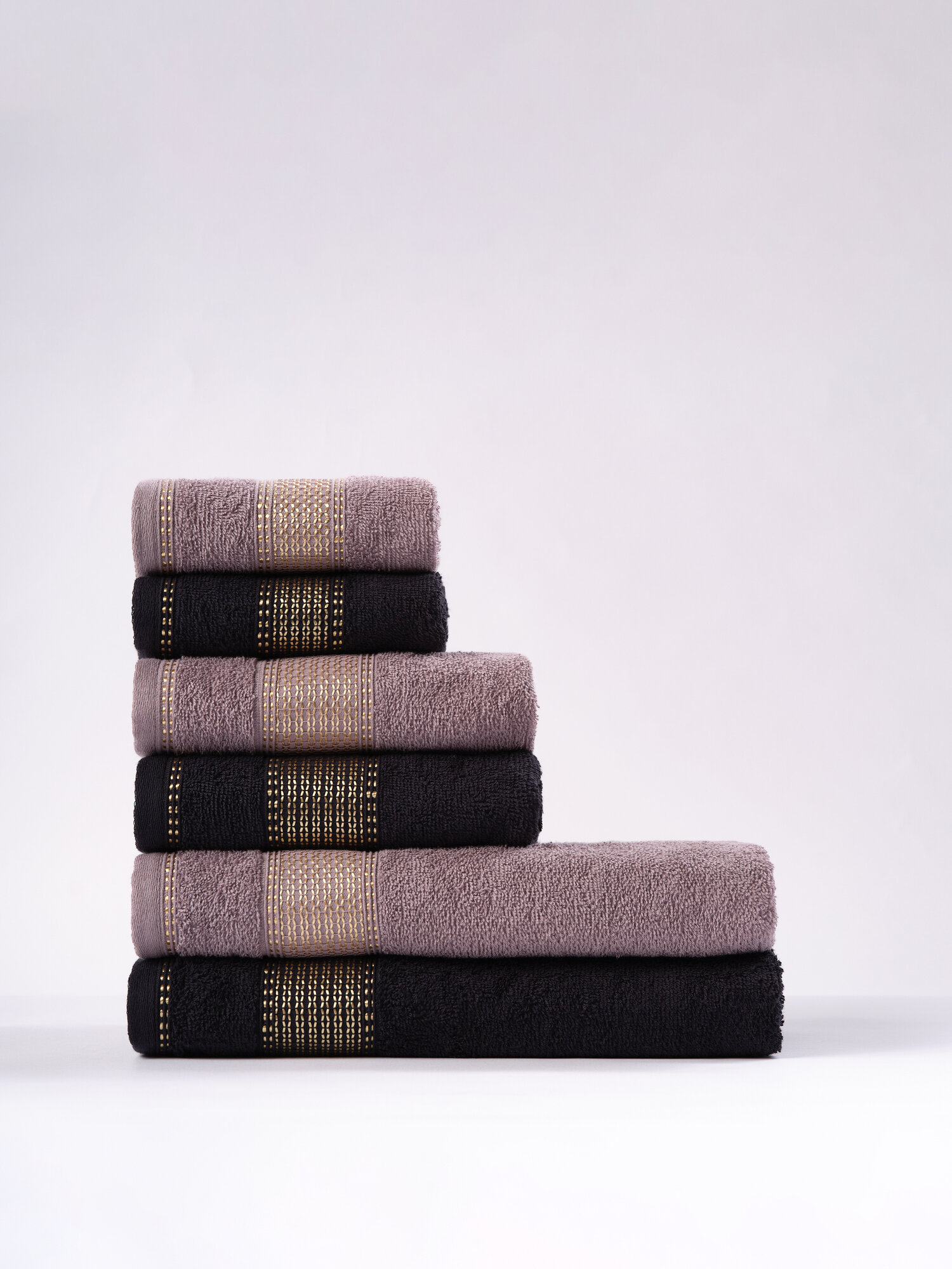 Полотенце Ночь Нежна Goldy 70 x 130 см 6 шт. - фото 1