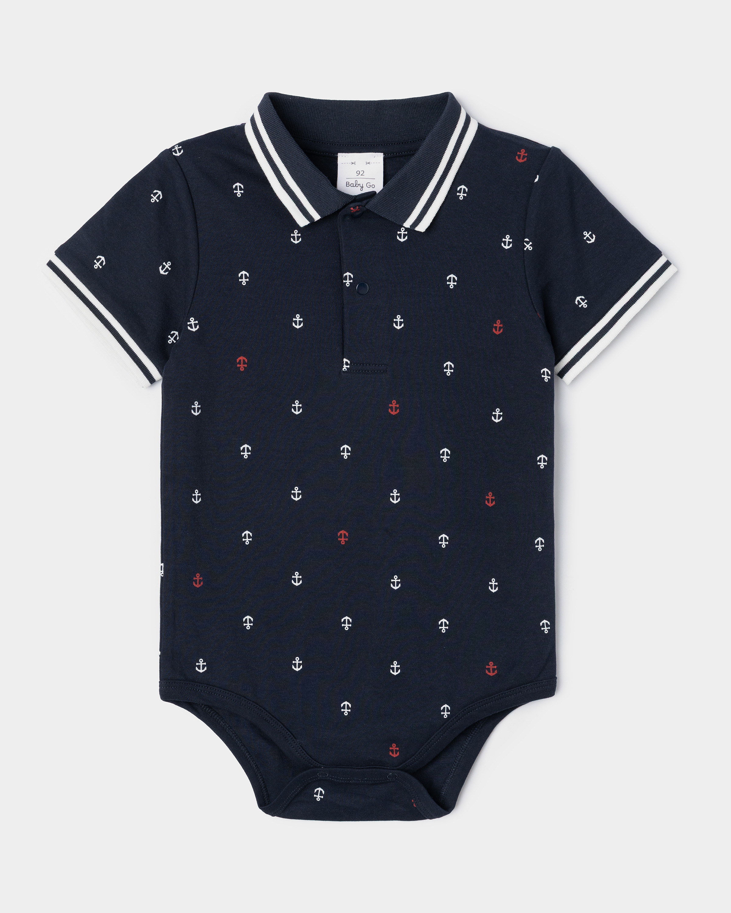 Боди-поло BabyGo S26-261BGib-D6 - фото 1