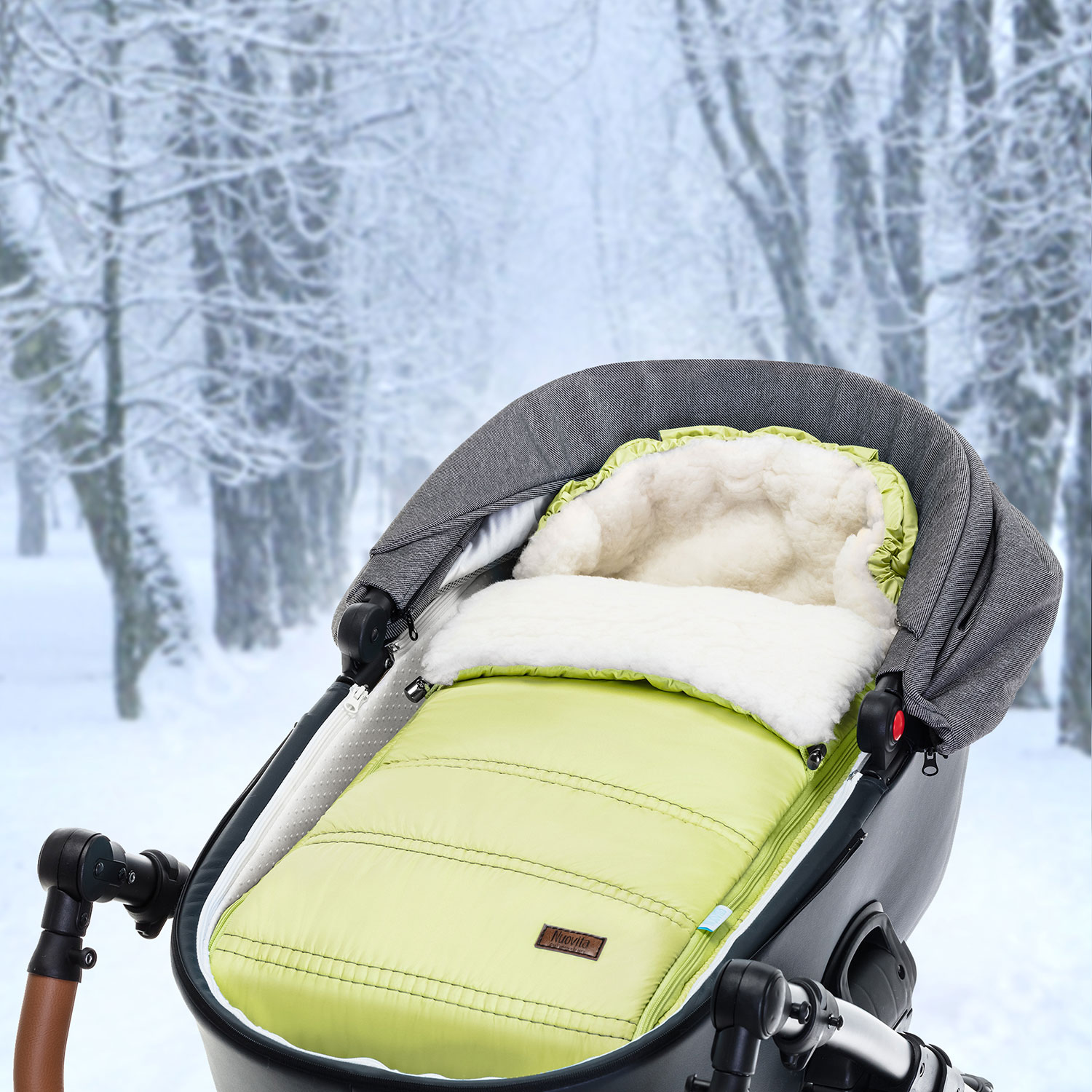 Конверт в коляску Nuovita Alpino Bianco - фото 18