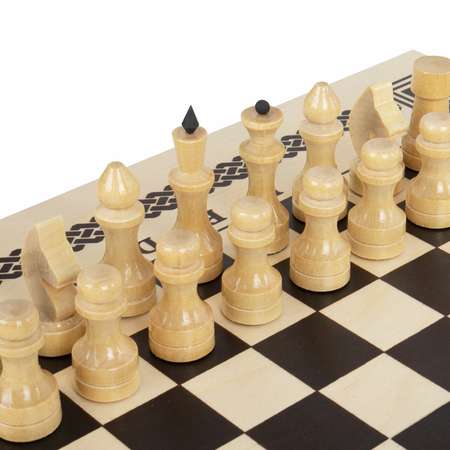 Настольная игра Золотая сказка Шашки Шахматы