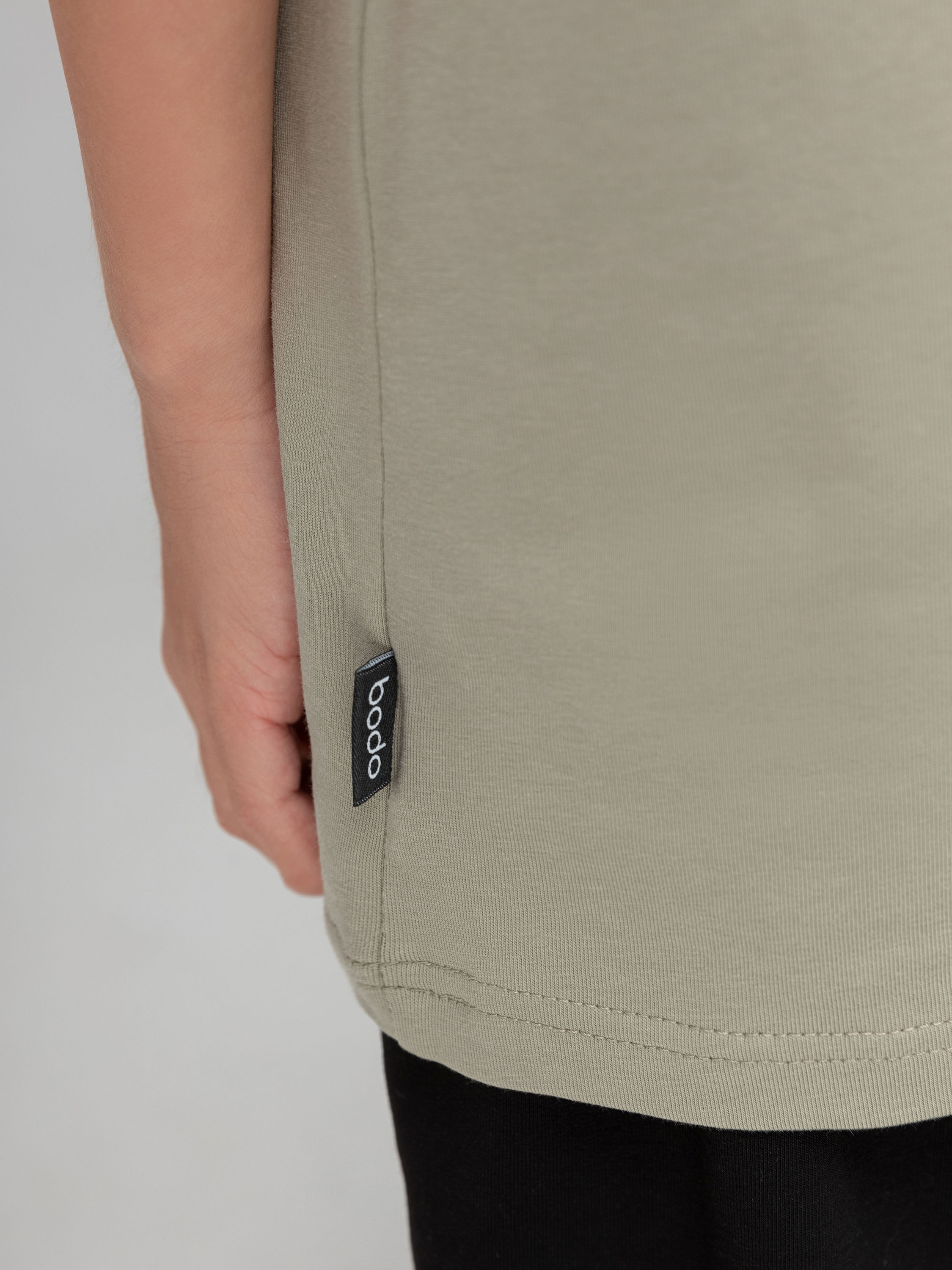 Футболка Bodo 36-61U_пыльный оливковый - фото 5