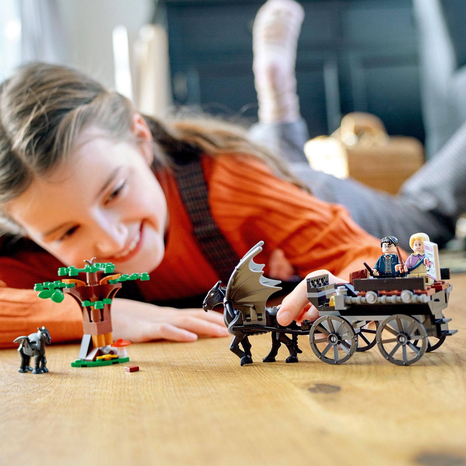 Конструктор LEGO Harry Potter Hogwarts Carriage Thestrals 121 дет. - фото 9