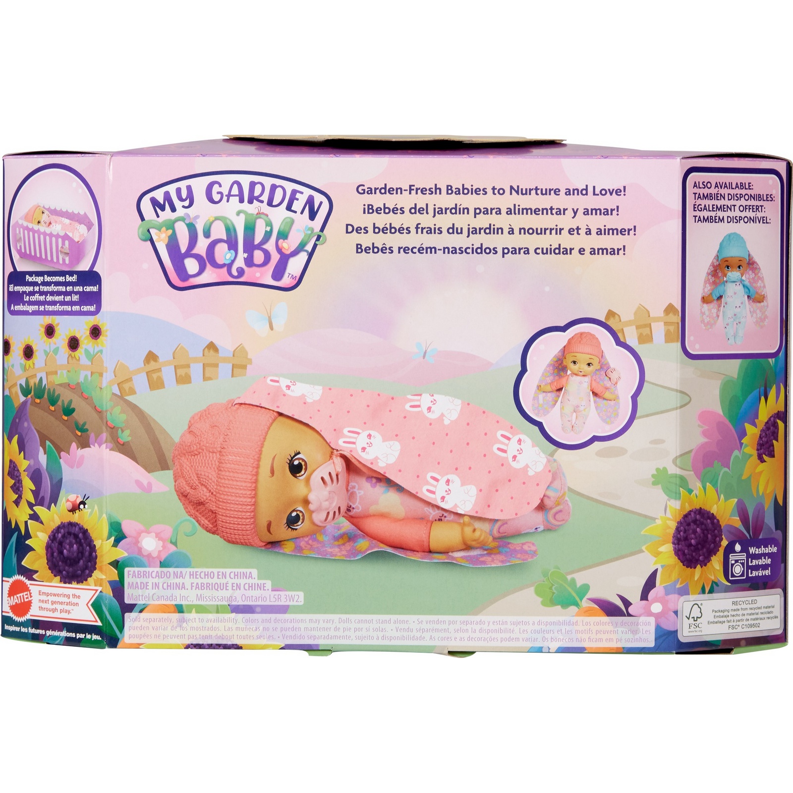 Кукла пупс My Garden Baby HGC10 - фото 4