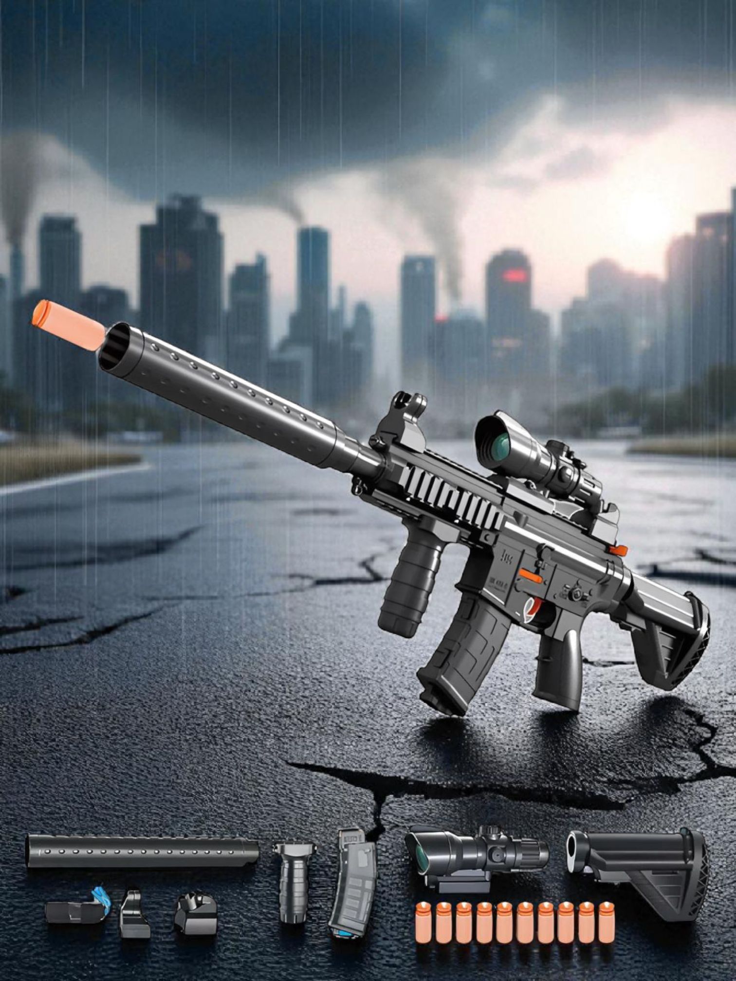 Автомат игрушечный S+S M416 - фото 7