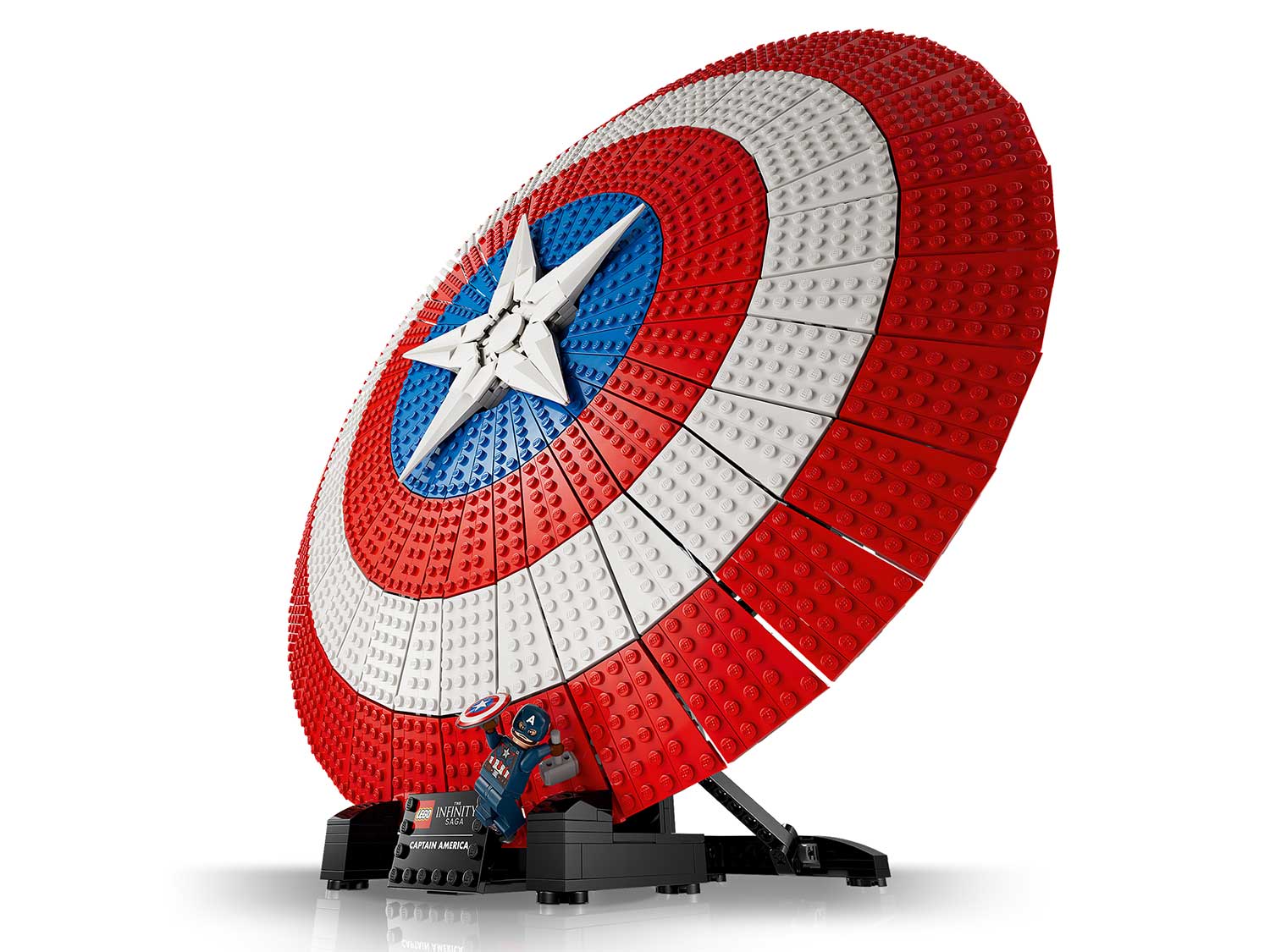 Конструктор LEGO Marvel Super Heroes Щит Капитана Америки 3128 дет. - фото 3