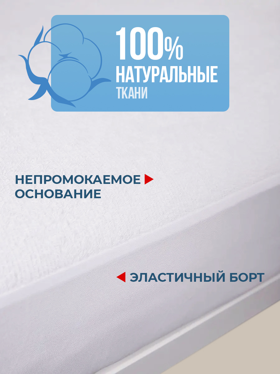 Наматрасник FunEcotex 120х60 - фото 2