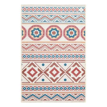 Коврик придверный интерьерный LUCKY 40x60 см бежевый красный M111209