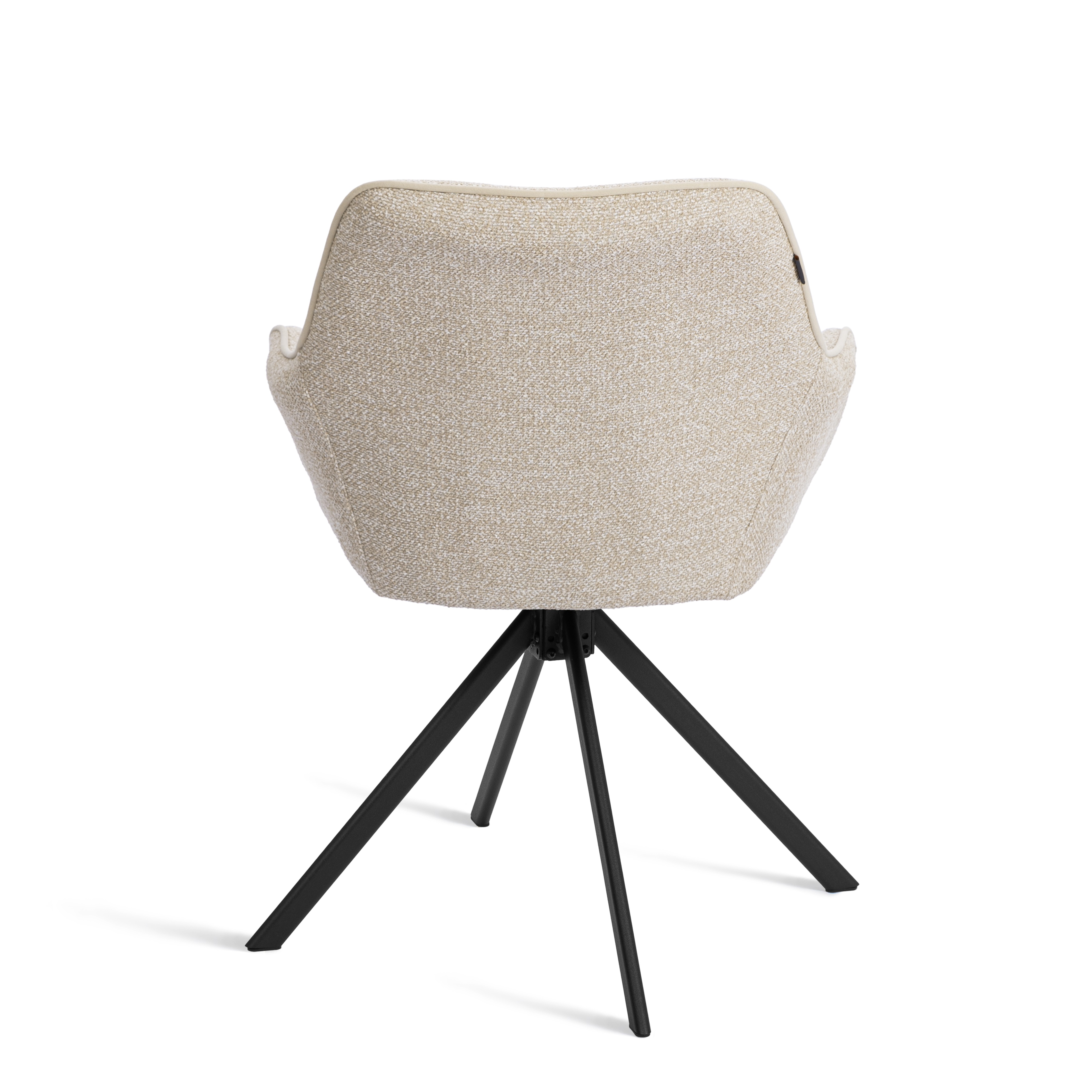 Стул TETCHAIR Дублин опора 360 букле бежевый - фото 6