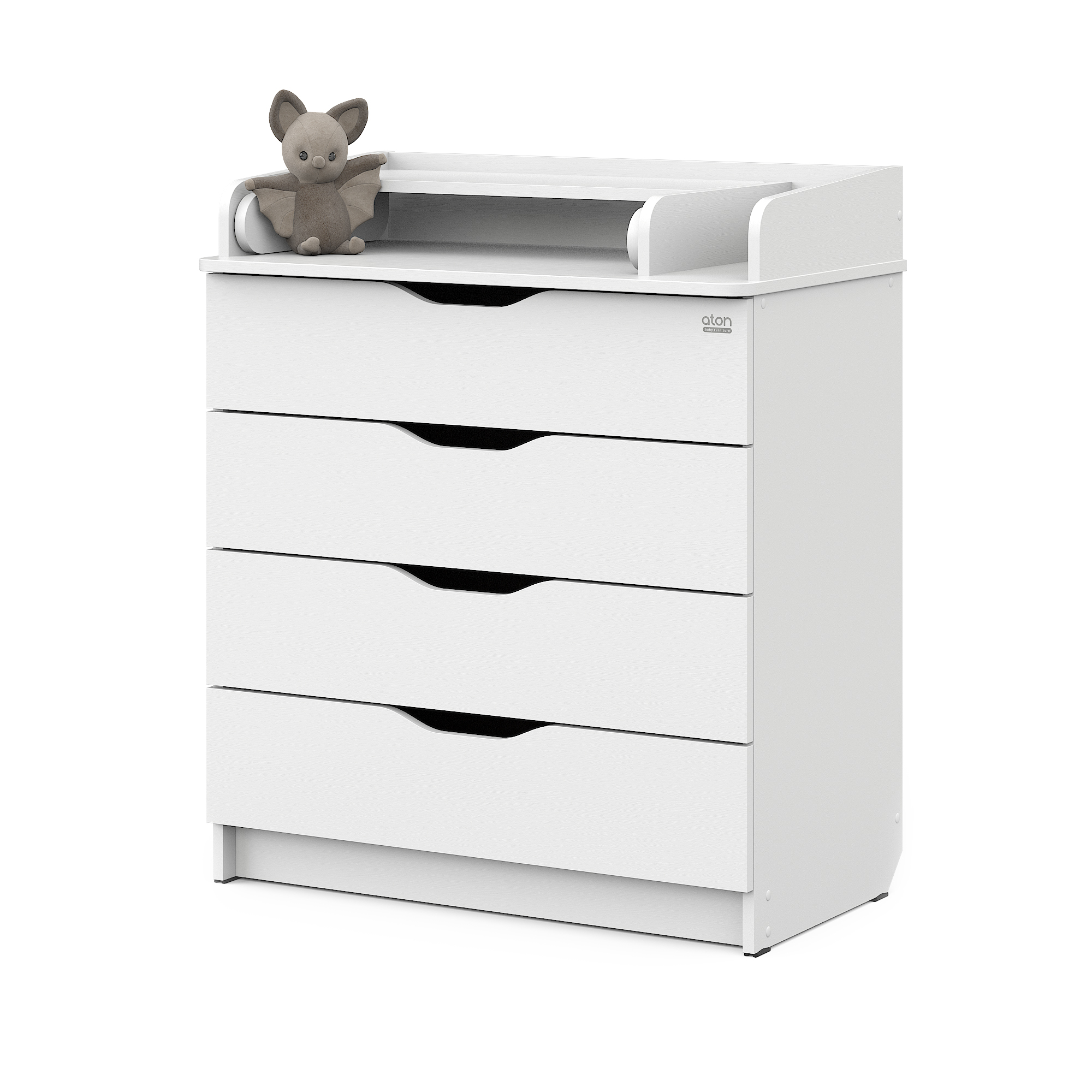 Комод пеленальный aton baby furniture Loft (белый) - фото 1