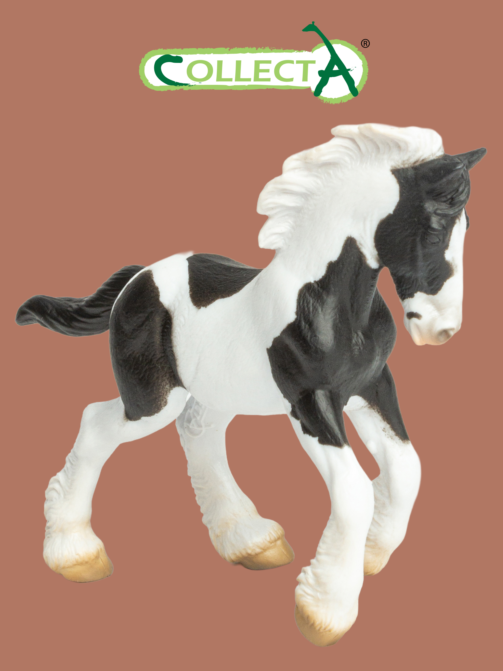 Фигурка Collecta Лошадь Жеребёнок Цыганской - фото 1