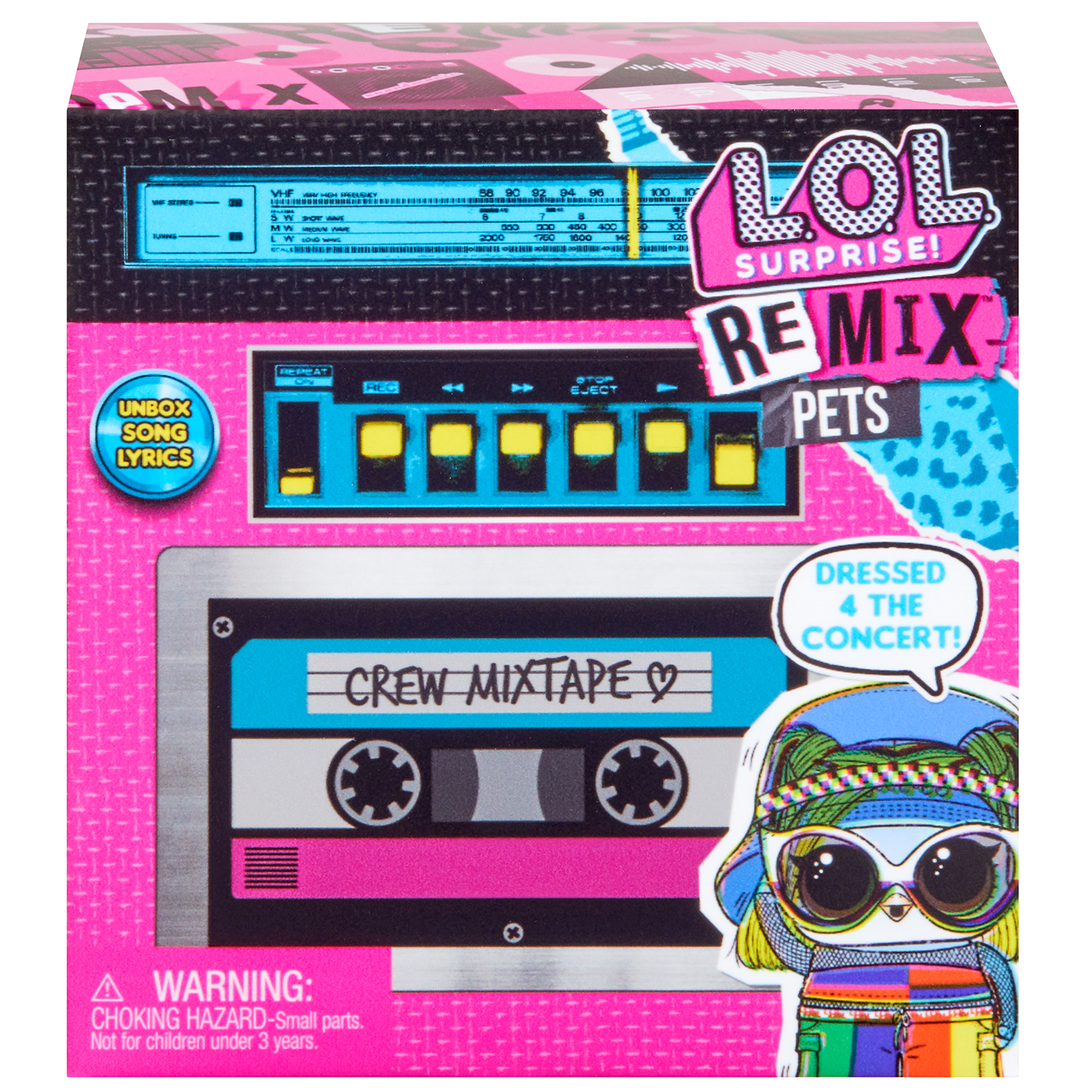 Кукла мини L.O.L. Surprise! Remix Pets 567073E7C - фото 1