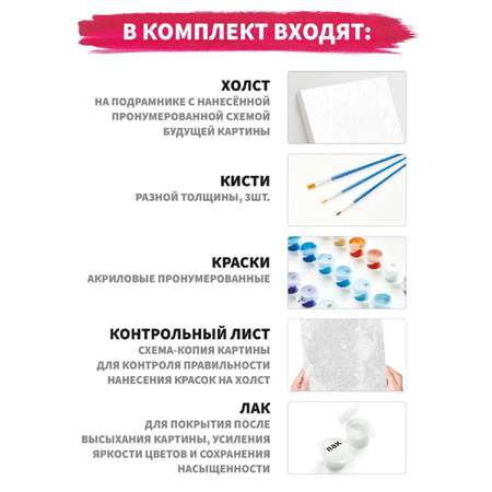 Картина по номерам Art on Canvas Король Лев в ассортименте
