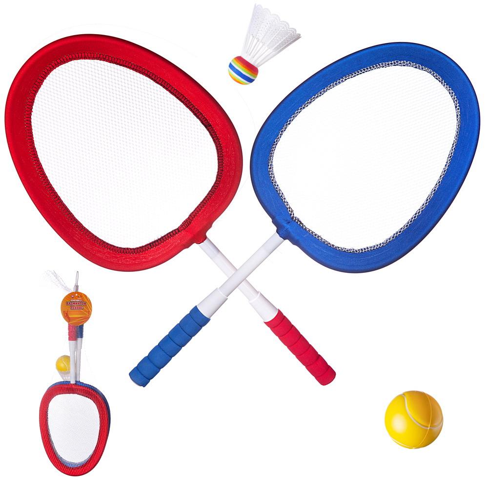 Спортивная игра ABTOYS Бадминтон и теннис 2в1 - фото 2