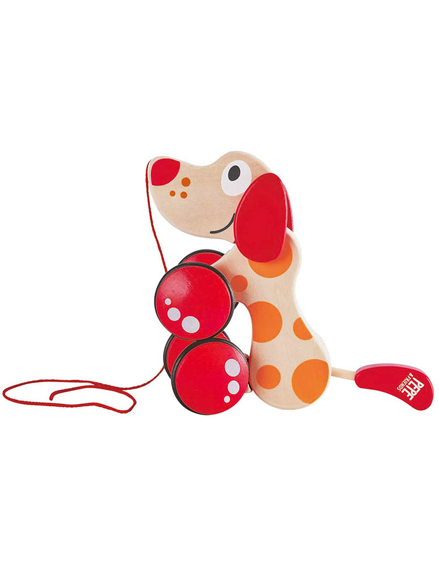 Игрушка Hape каталка Собачка - фото 6