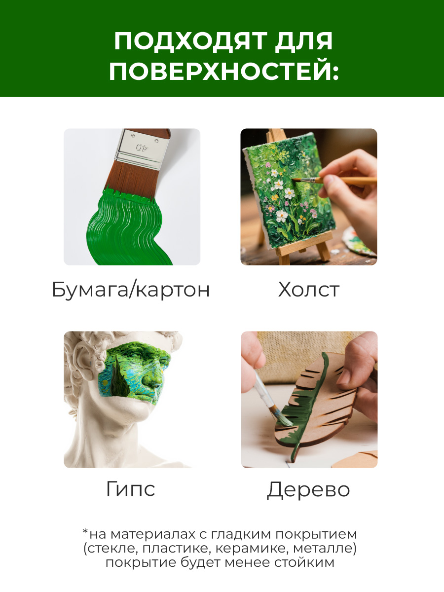 Краски акриловые Малевичъ 36 цв. - фото 7