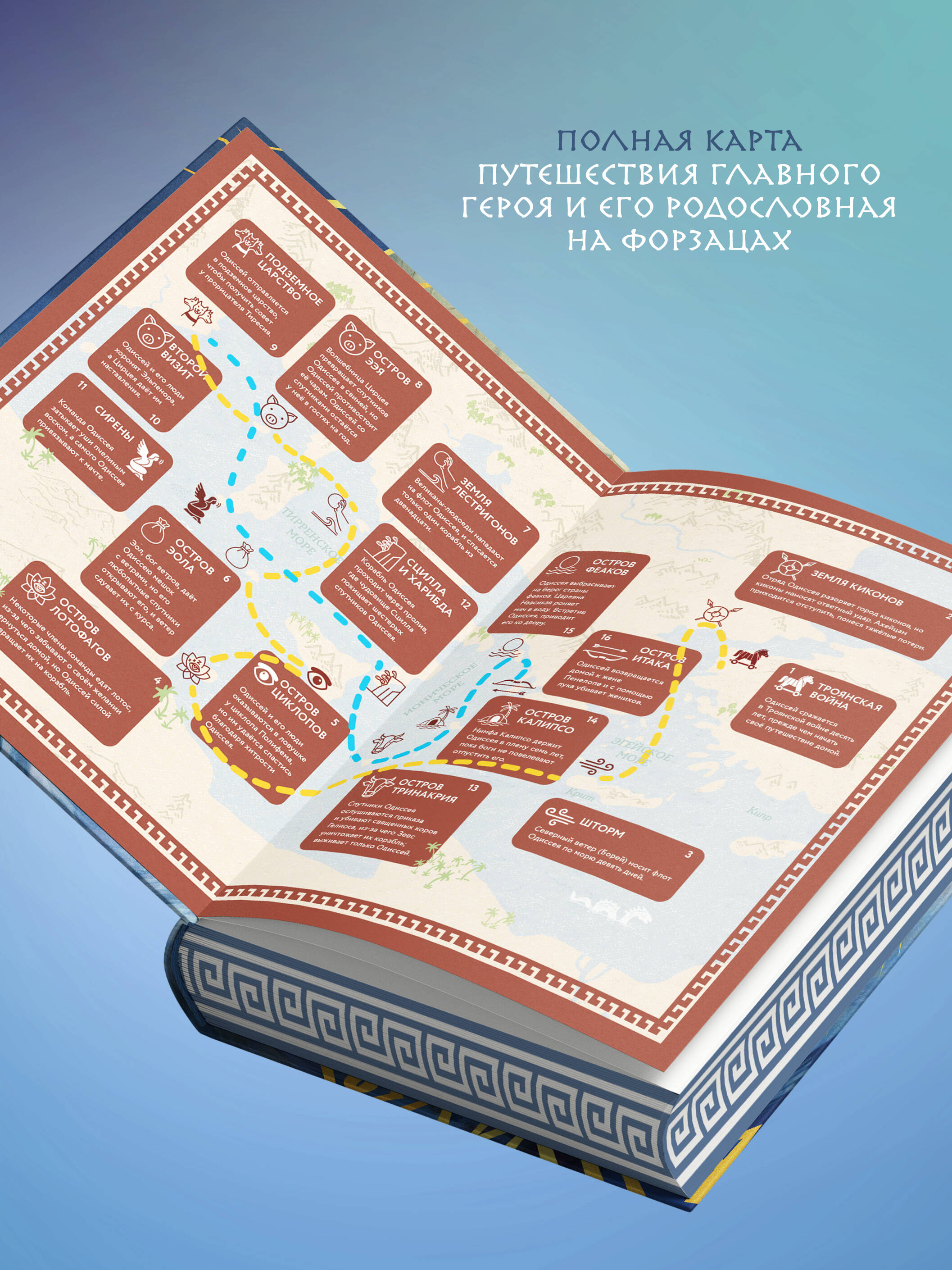 Книга Эксмо Одиссея подарочное издание с иллюстрациями - фото 5