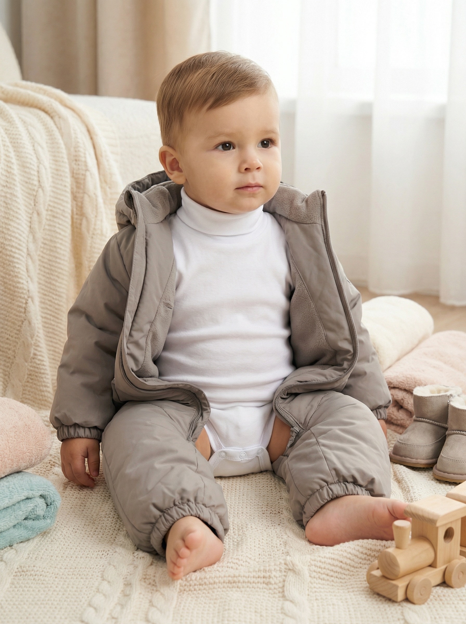 Боди КЛЯКСА 37-328 экрю - фото 4