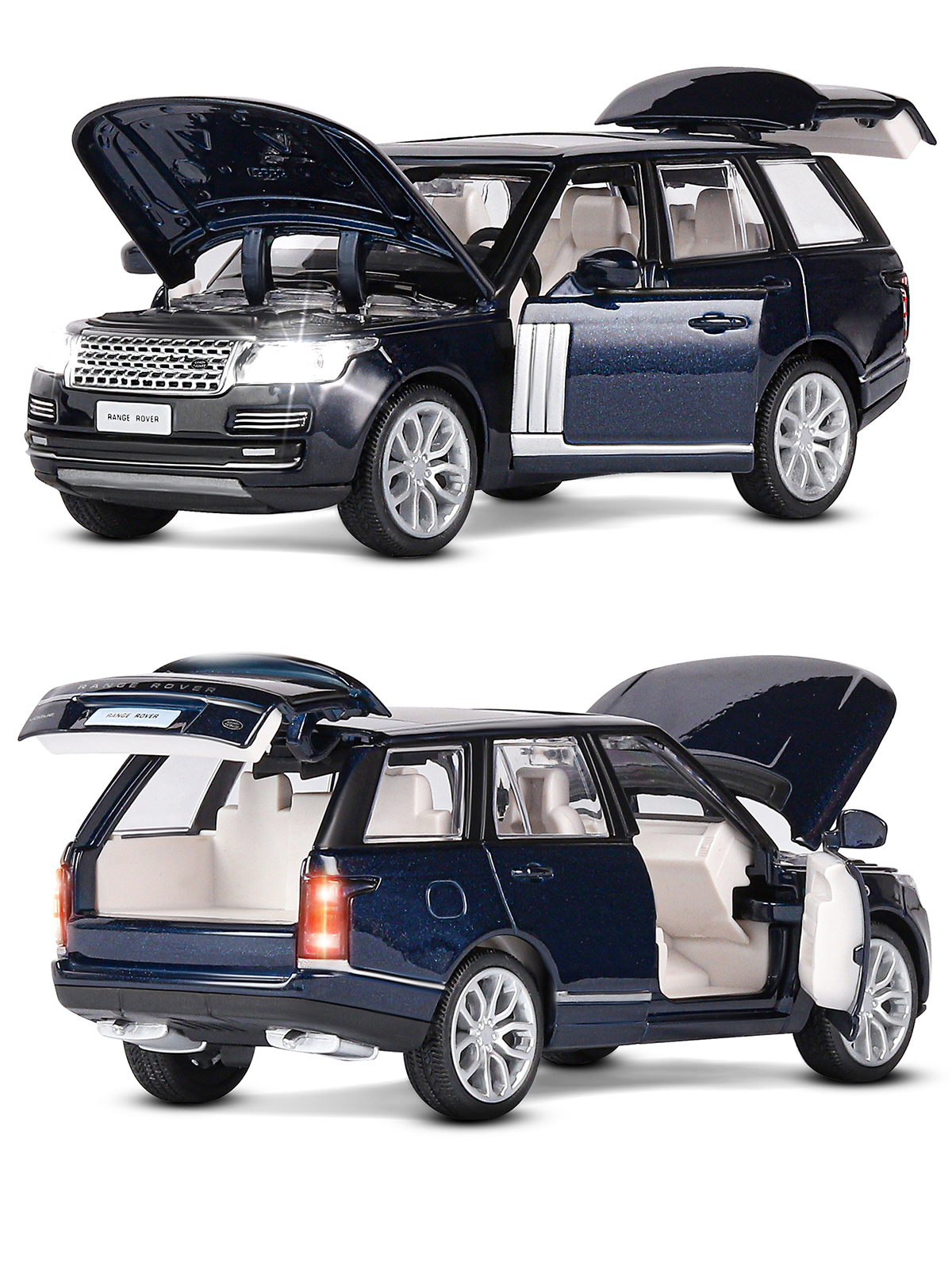 Внедорожник АВТОпанорама Land Rover Range Rover 1:34 JB1251297 - фото 11