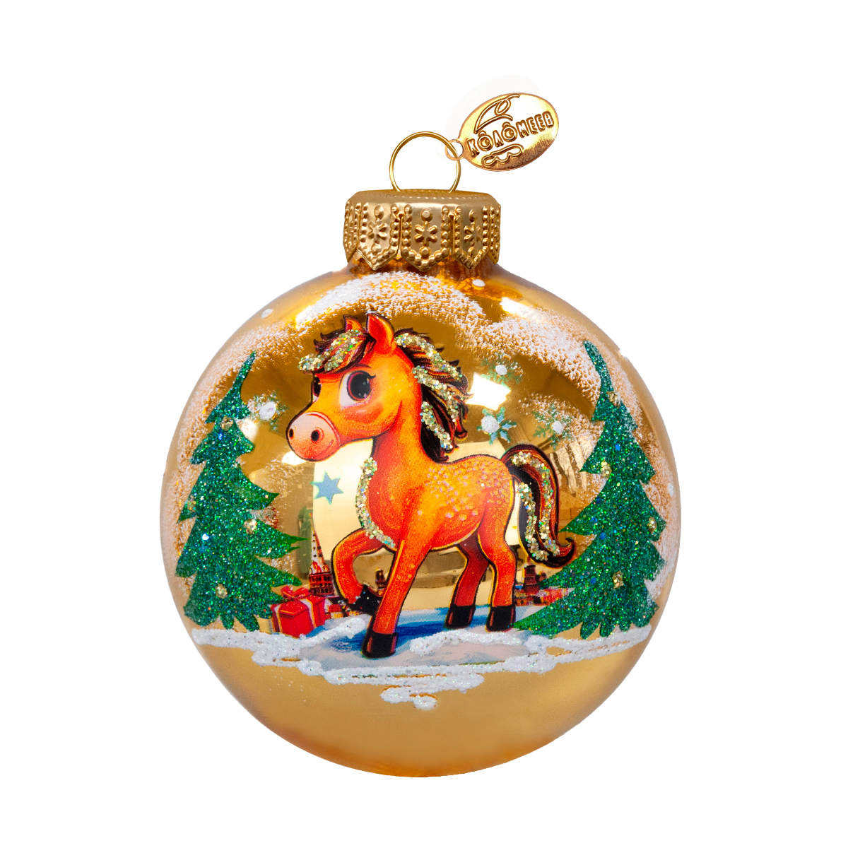 Елочное украшение Коломеев ручная работа - фото 1