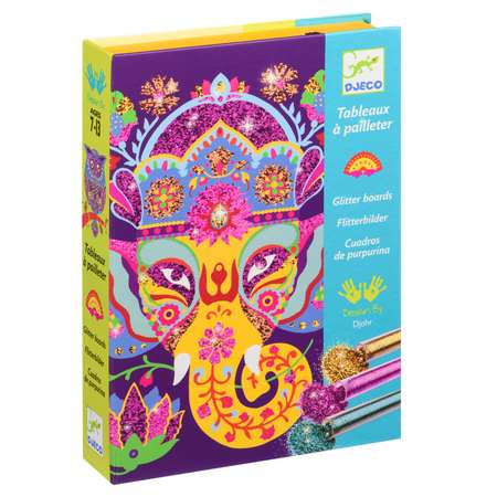 Набор для рисования Djeco Блестящие животные