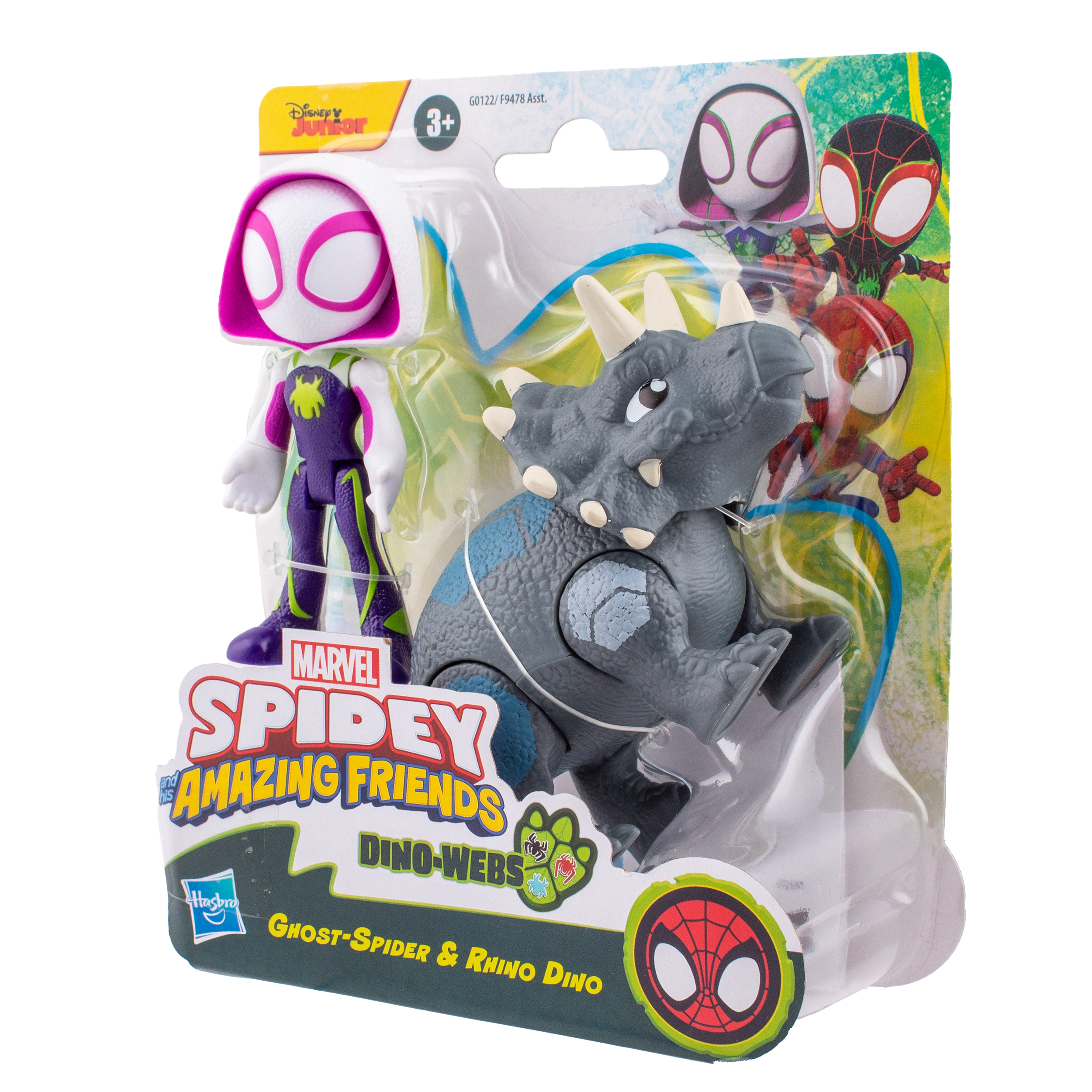 Игровой набор Hasbro Ghost-spider and Rhino Dino - фото 1