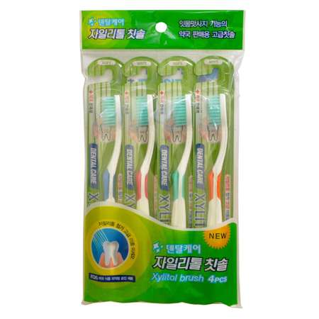 Зубная щетка классическая DENTAL CARE 4 шт.
