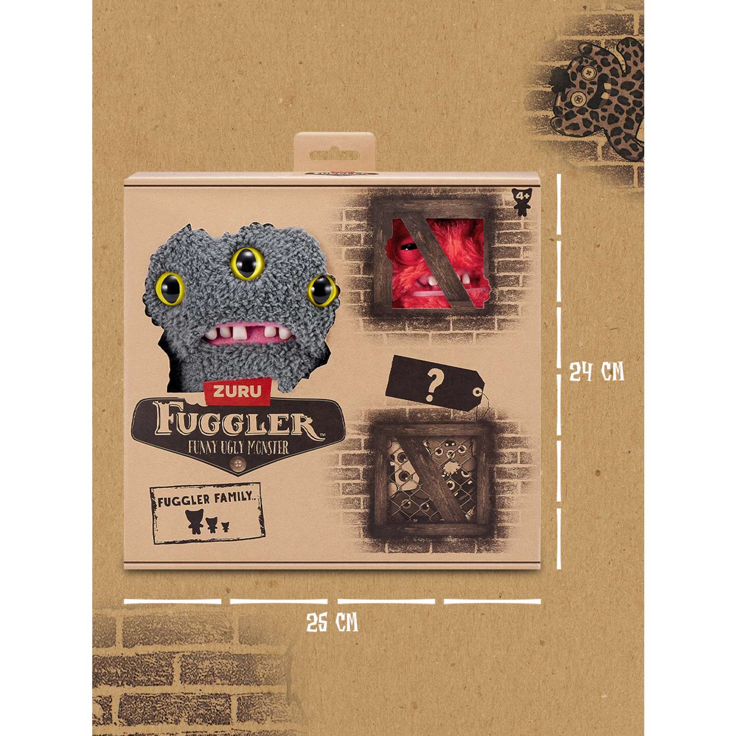 Мягкая игрушка FUGGLER Семейка Рико 24 см в ассортименте - фото 6
