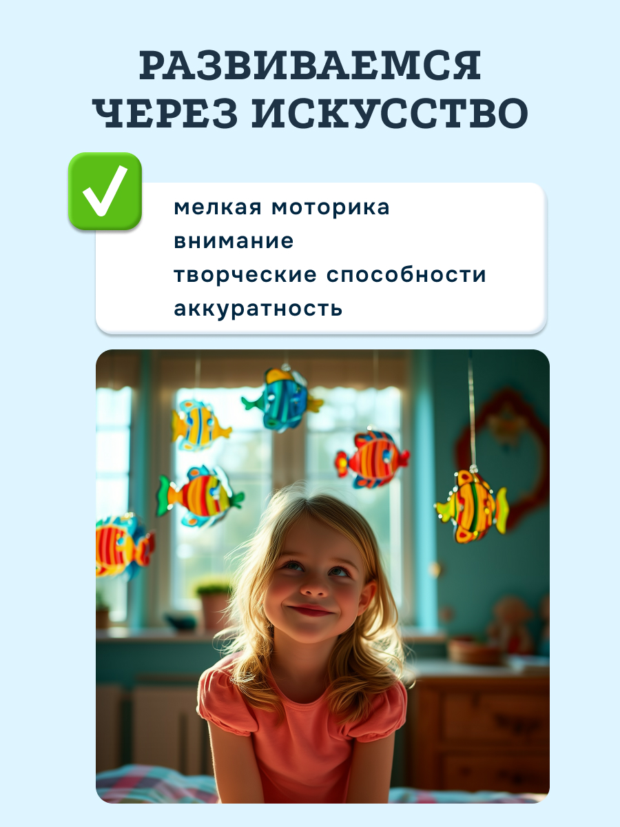 Набор для творчества SentoSphere Рыбки - фото 4