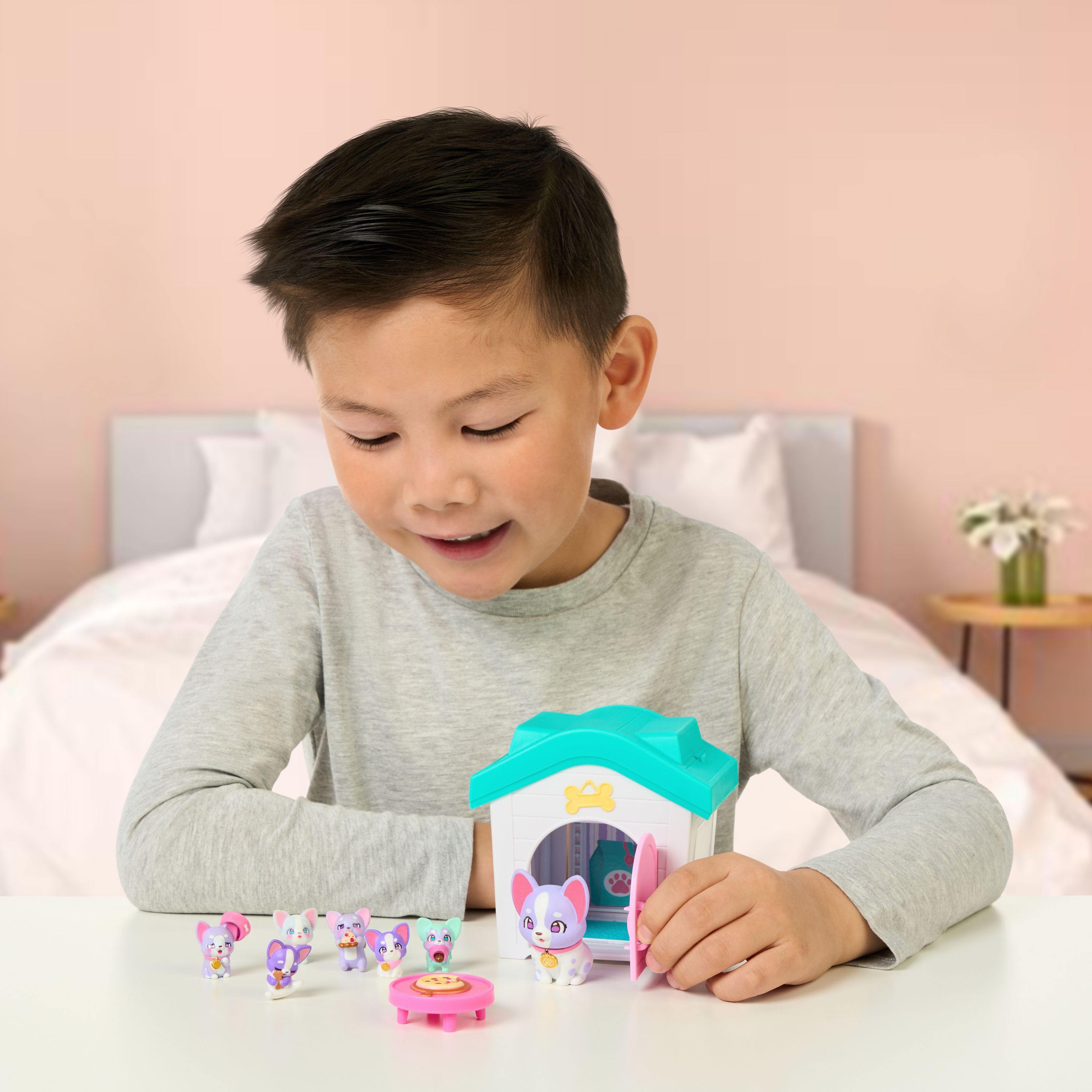 Игровой набор Moose cемья собачек в домике - фото 15