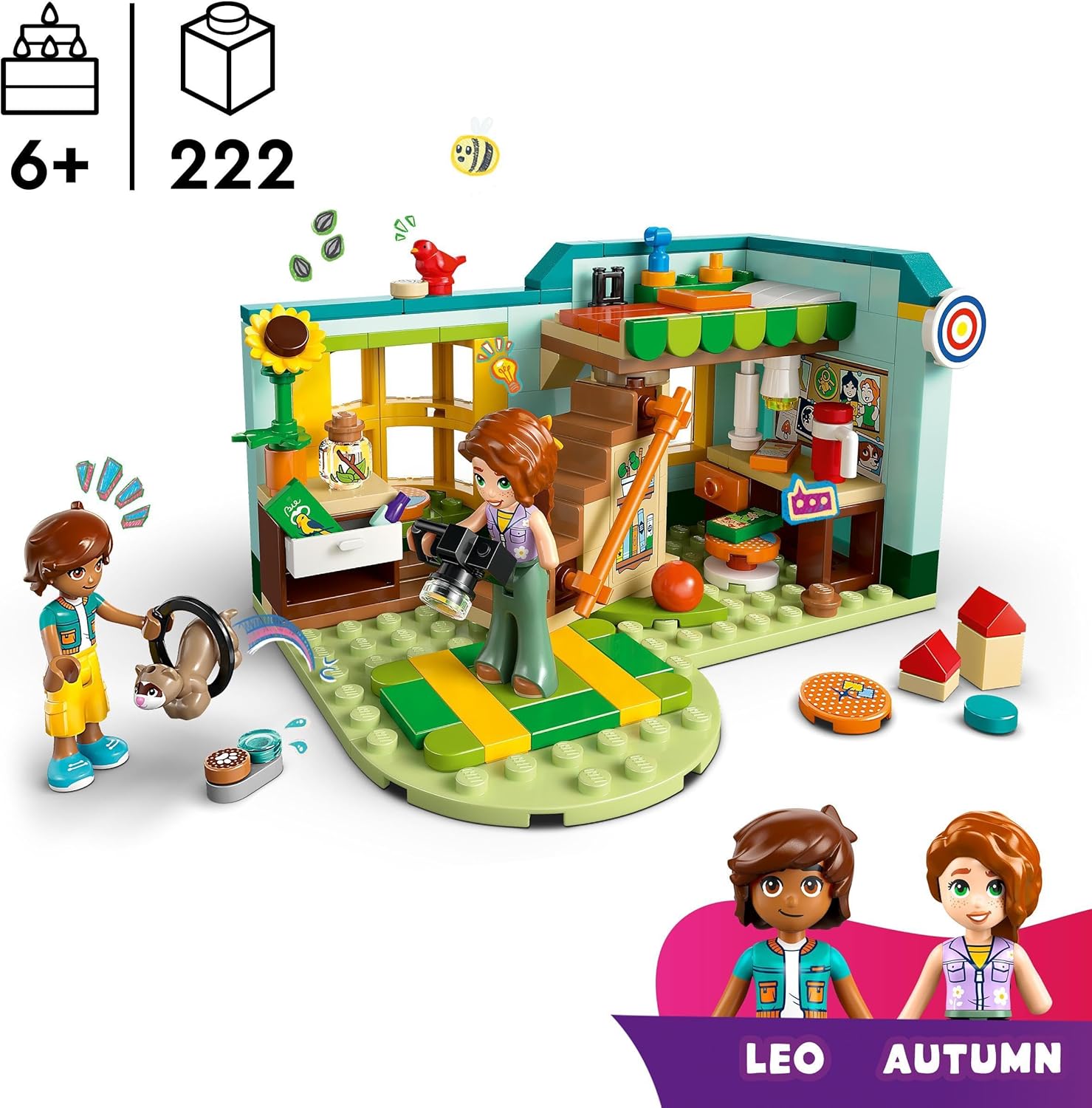 Конструктор LEGO Friends Комната Отэм 222 дет. - фото 2