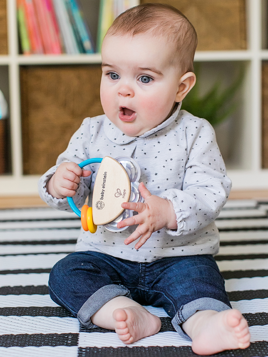 Игрушка музыкальная Hape бубен - фото 3
