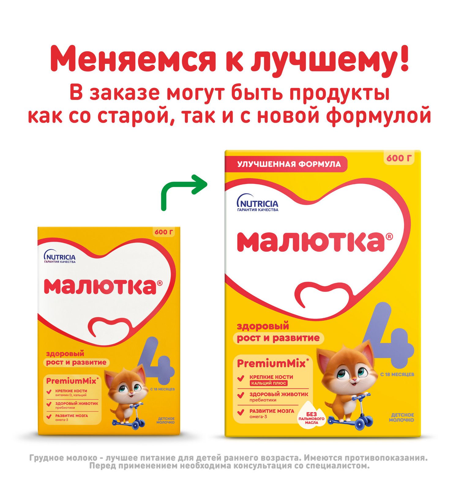 Молочко детское Малютка 4 600г с 18 месяцев - фото 2