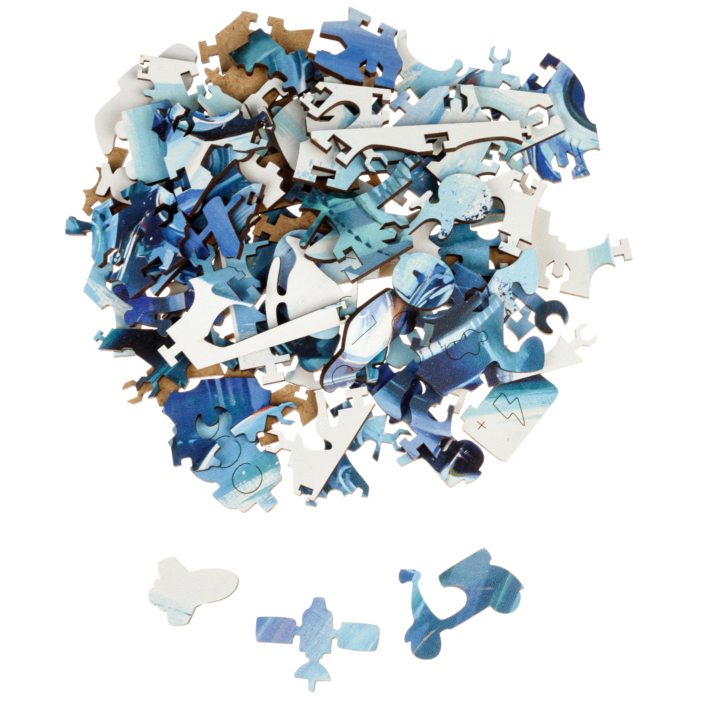 Пазл 1TOY Автомобить ретро 120 штук деревянный - фото 2