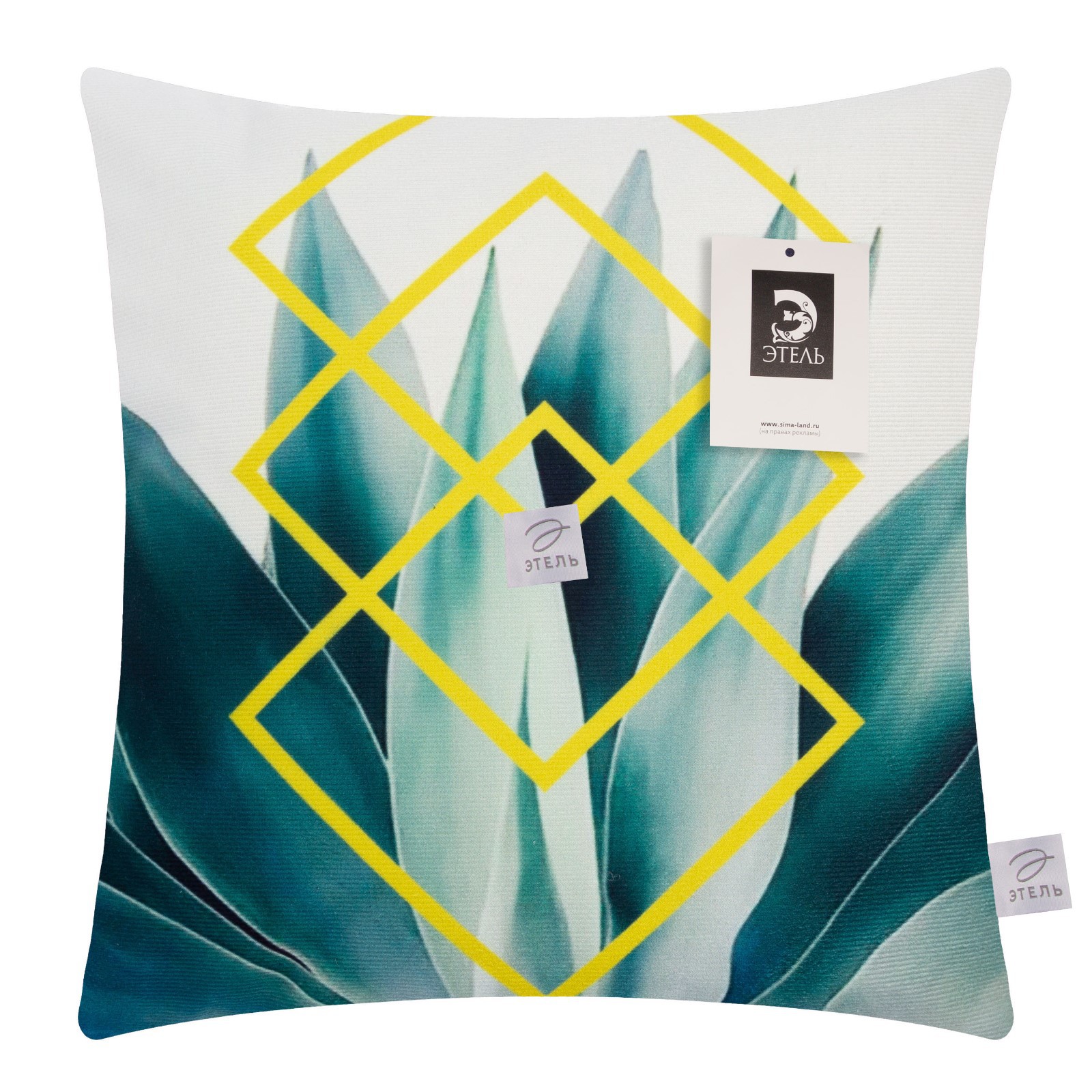 Наволочка Этель Тропики Кактус 40 x 40 см - фото 5