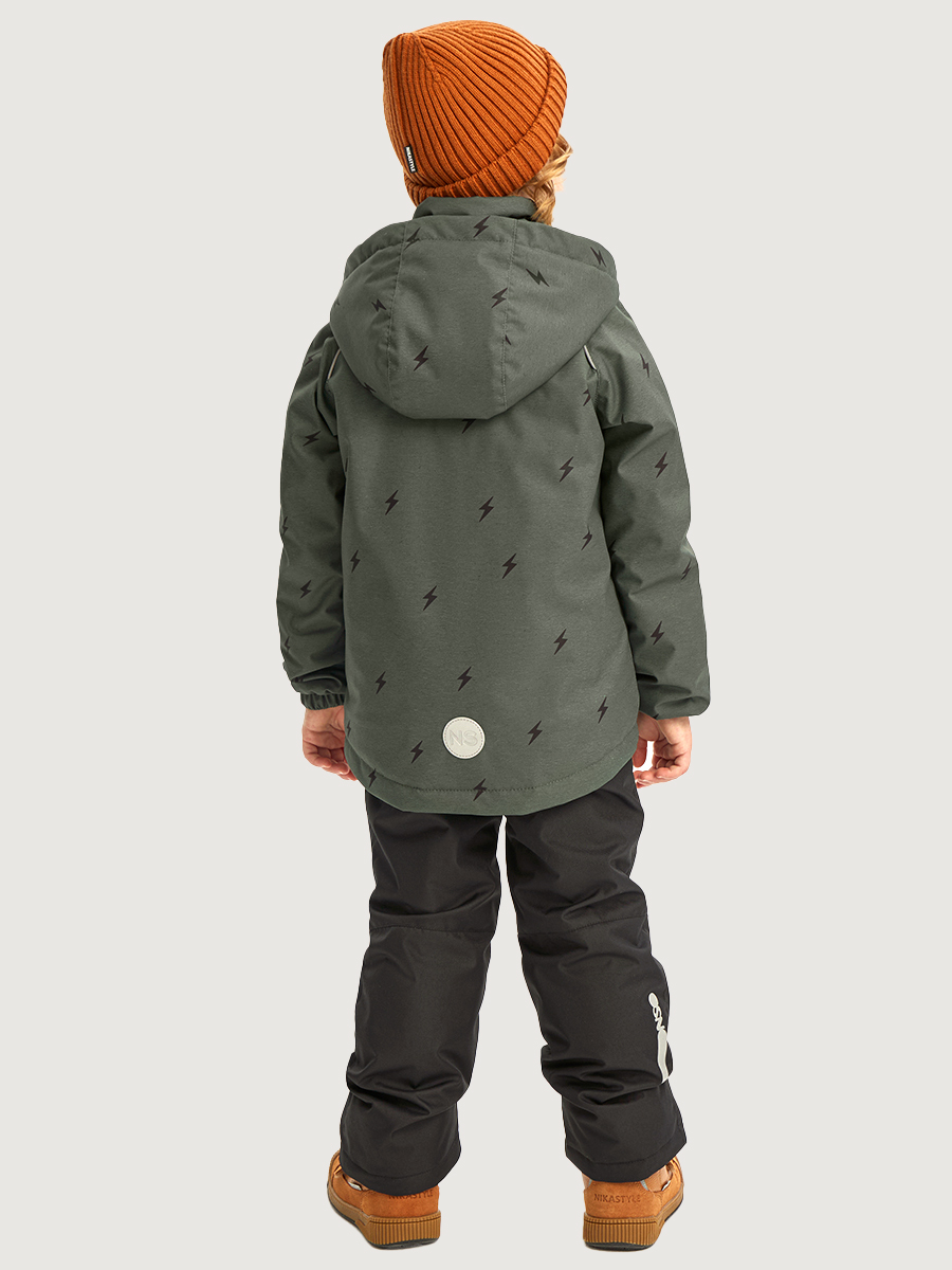 Куртка и полукомбинезон NIKASTYLE 7м0926 хаки/черный - фото 3