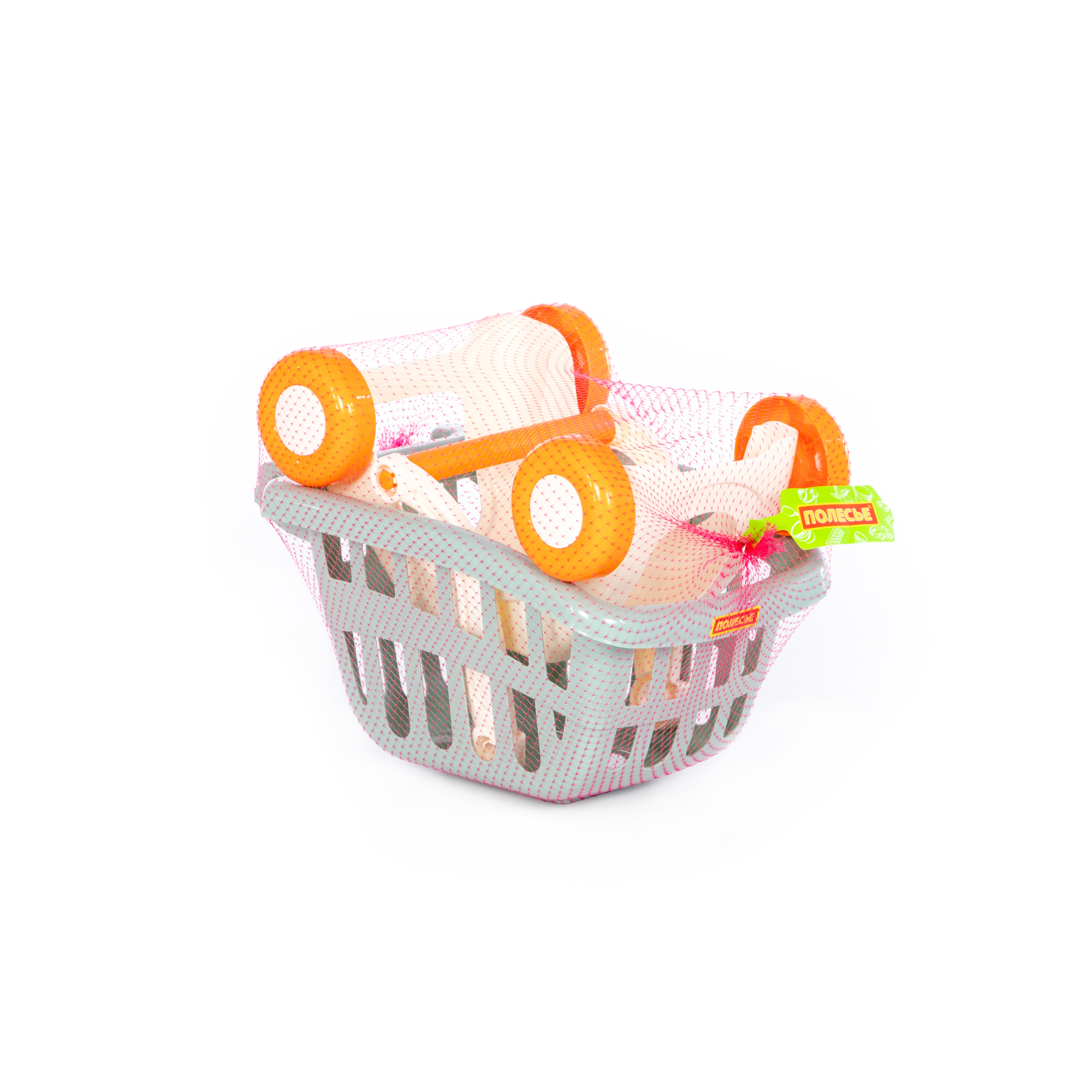 Игровой набор Полесье тележки и корзинки - фото 4