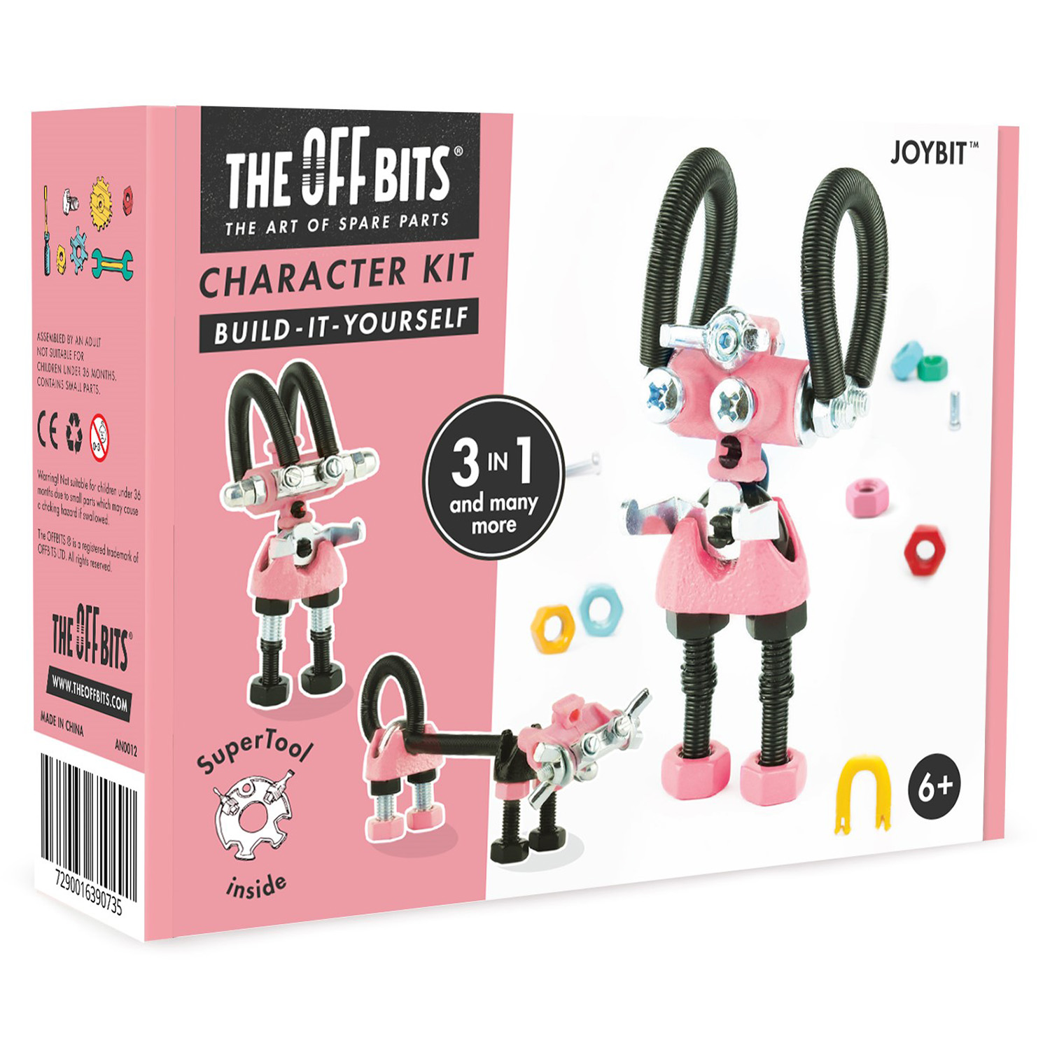 Конструктор TheOffbits Joybit металлический - фото 1