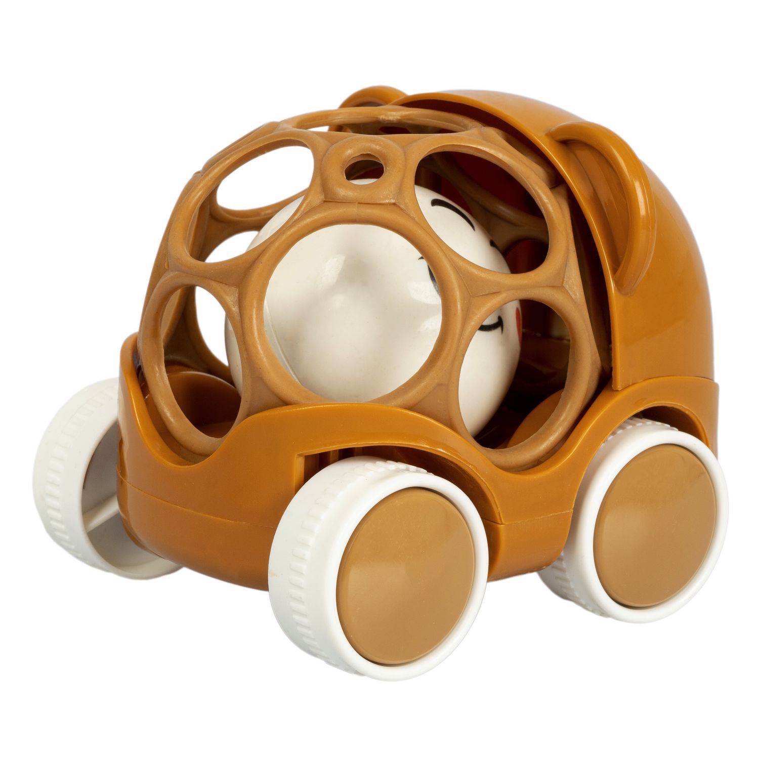 Игрушка Bondibon погремушка на колесиках Медведь - фото 2