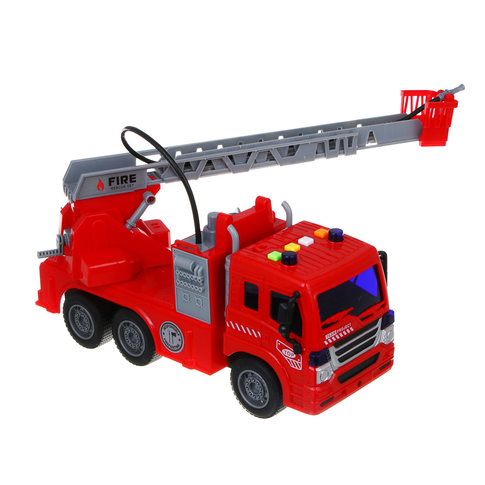 Пожарная машина Игроленд свет, звук, стреляет водой 292-452 - фото 2