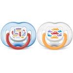 Пустышка Philips Avent от 6 мес. 2 шт.