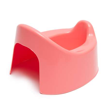 Горшок Babyton с крышкой розовый 17-0001-КР