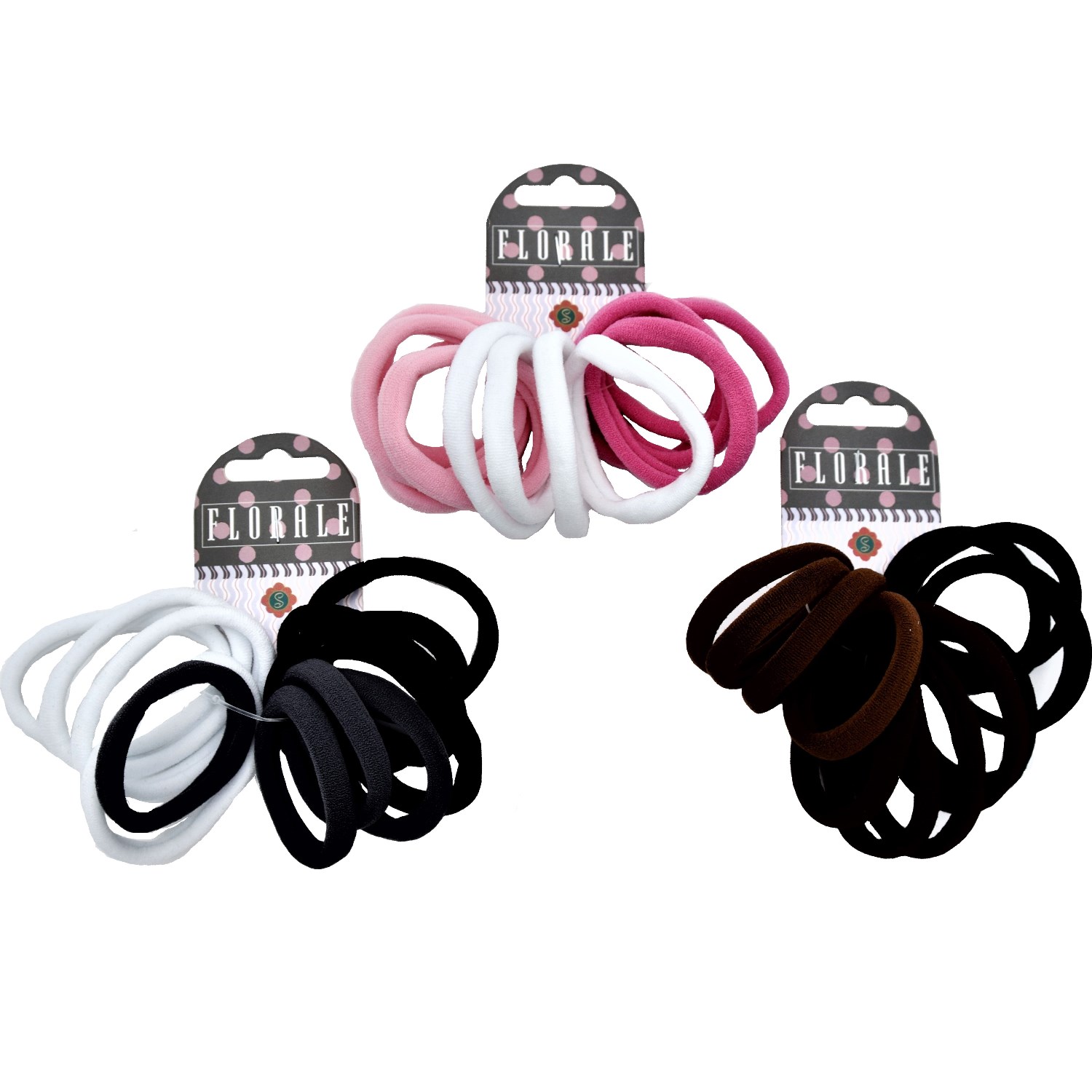 Изображение товара Резинки для волос Florale 12 шт. в ассортименте для девочек от 6 лет