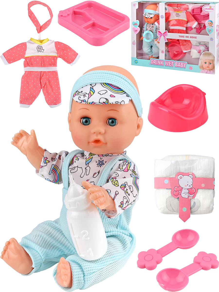 Кукла пупс Рыжий кот Набор №2 высота 33 см 2072470 - фото 1