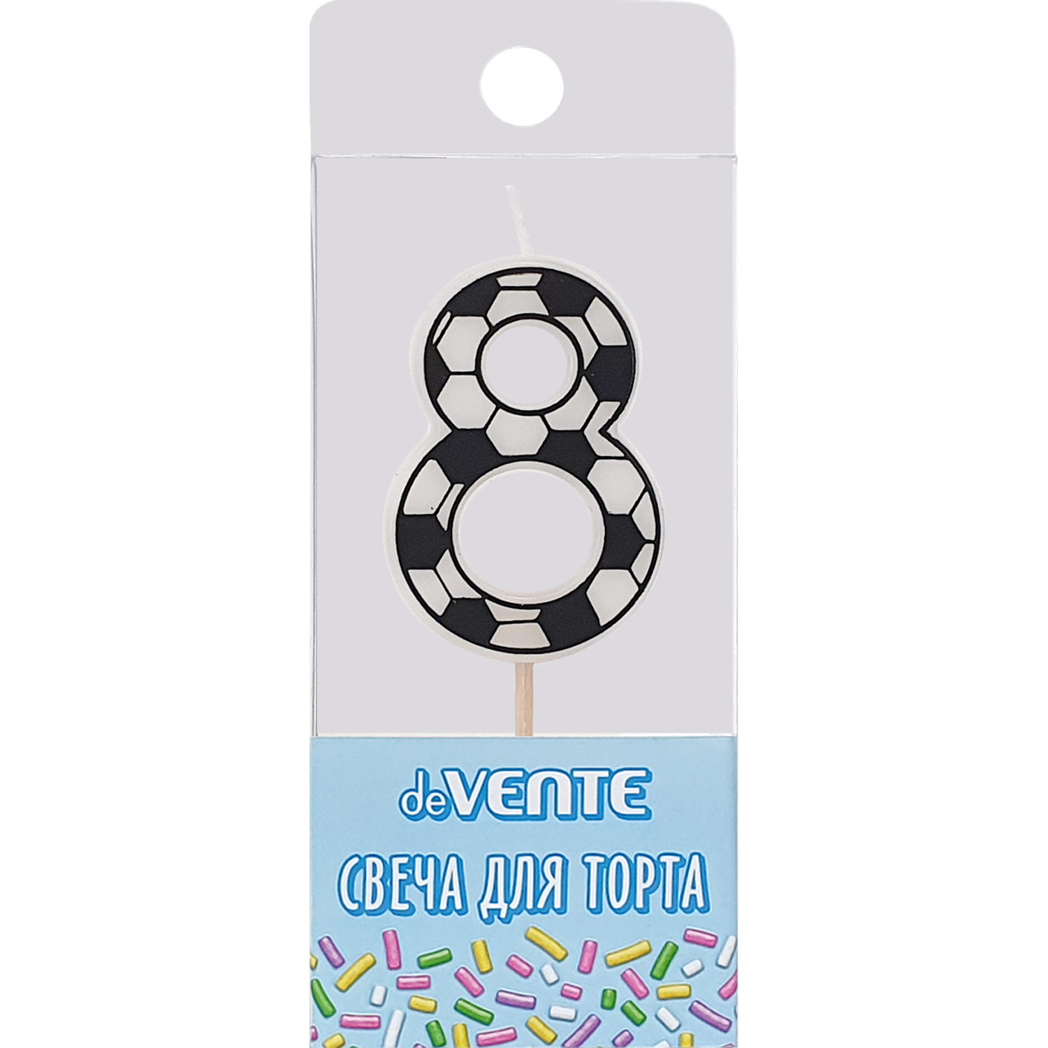 Изображение товара Свечи для торта deVENTE футболист 8