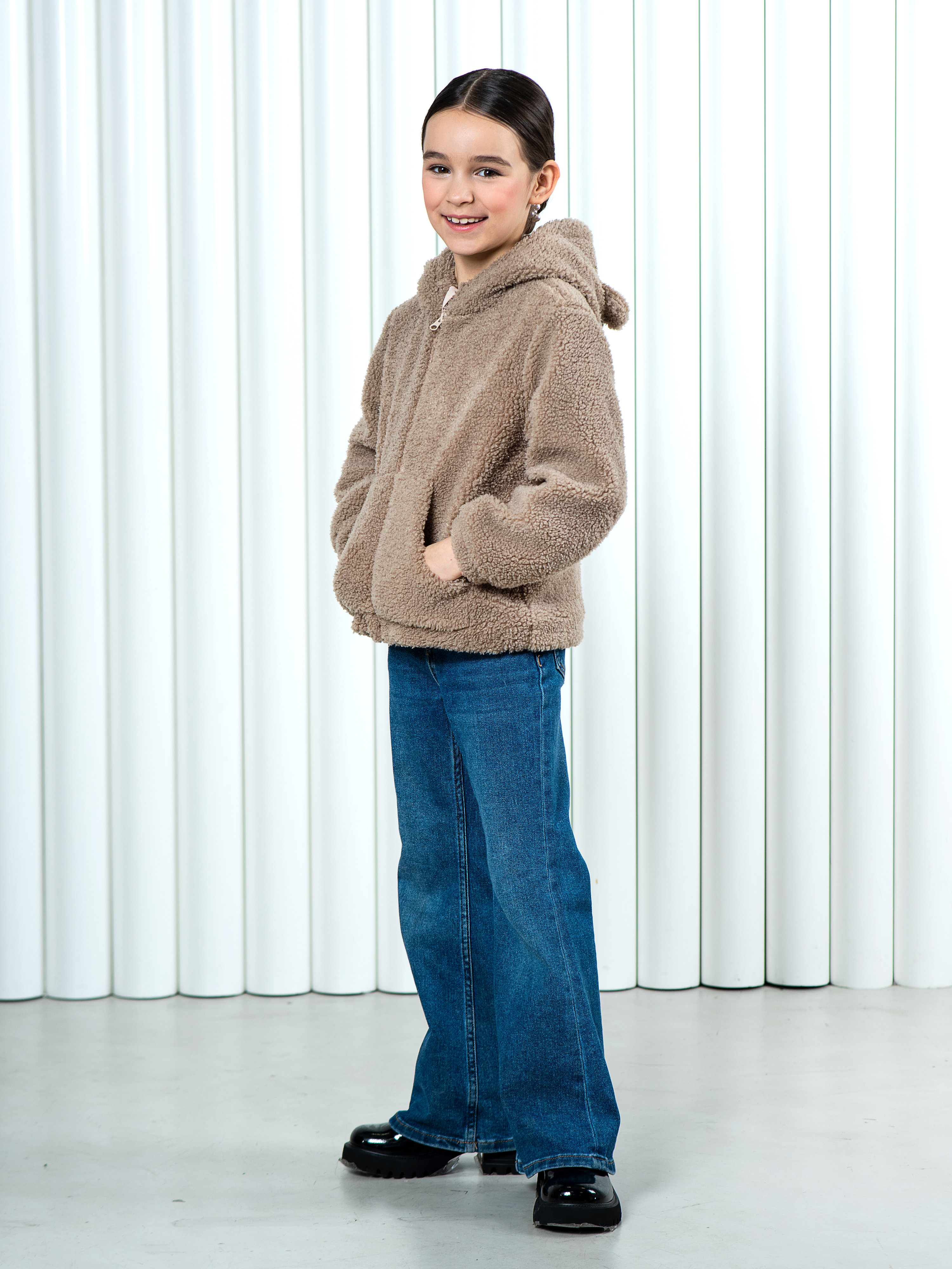 Толстовка LisaWeta FC-01-24 бежевый - фото 4