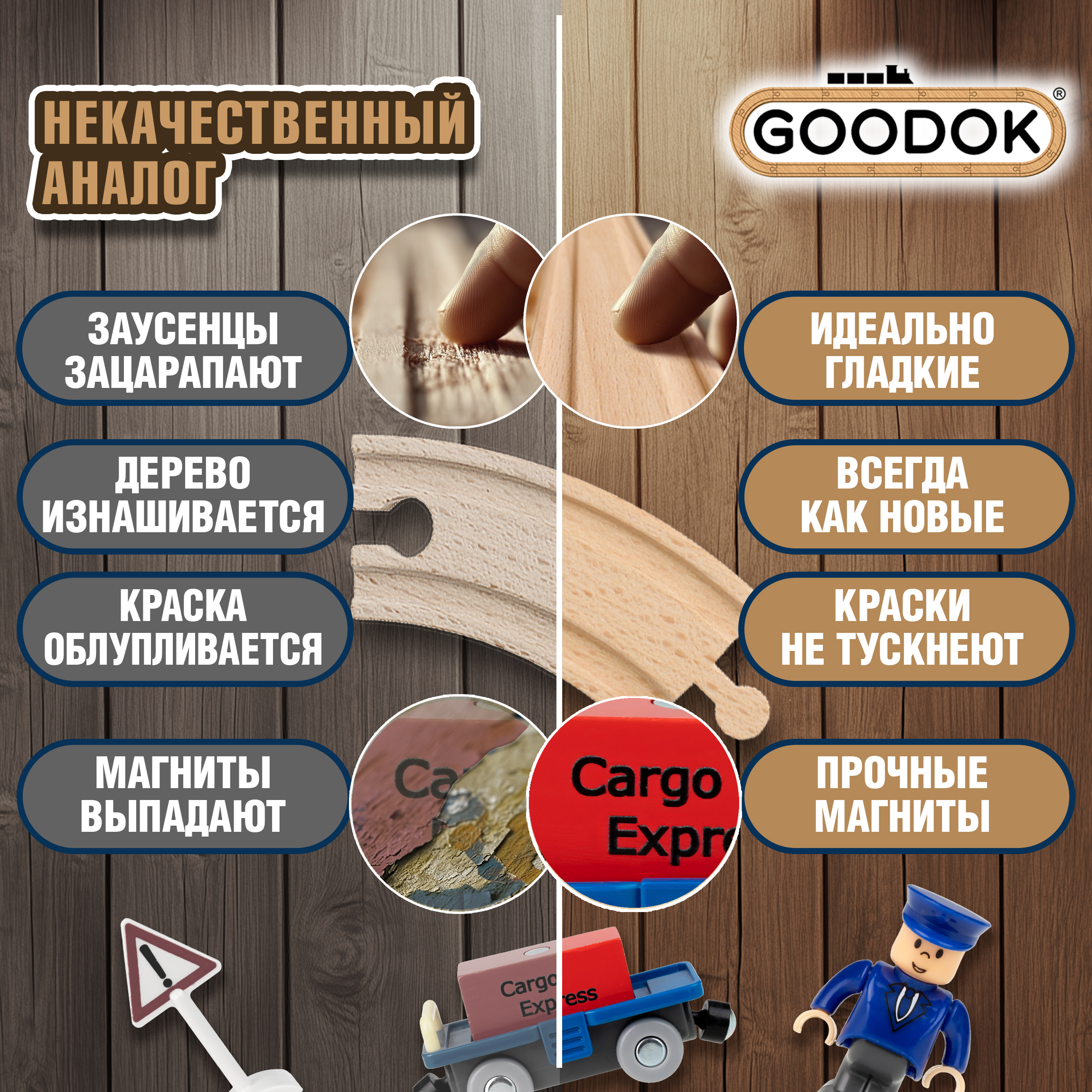 Набор железнодорожный 1TOY Т24445 - фото 4